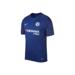 Koszulka krótki rękaw do piłki nożnej Chelsea. Niebieskie t-shirty damskie Nike, l, z materiału. Za 259,99 zł.