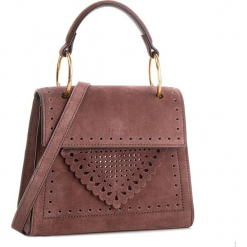 Torebka COCCINELLE - C10 B14 Lace Suede E1 C10 55 77 01 Marron Glace W34. Pomarańczowe torebki klasyczne damskie Coccinelle, bez wzorów, ze skóry, klasyczne, na ramię, bez dodatków. W wyprzedaży za 699,00 zł.