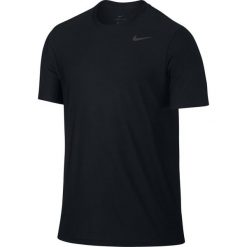 KOSZULKA NIKE BREATHE TOP DRY 832864 011. Czarne koszulki męskie marki Nike, m, bez wzorów, bez kołnierzyka, bez rękawów. Za 95,00 zł.