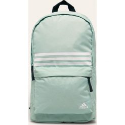 Adidas Performance - Plecak. Zielone plecaki damskie adidas Performance, z nadrukiem, z poliesteru. Za 129,90 zł.