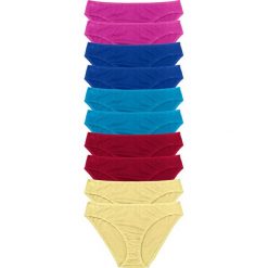 Figi: Figi (10 par) bonprix kolorowy-fuksja