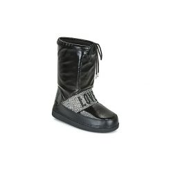 Śniegowce Love Moschino SKI BOOT. Czarne śniegowce damskie Love Moschino, bez zapięcia. W wyprzedaży za 674,10 zł.