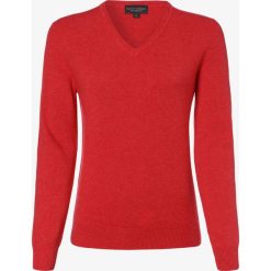 Franco Callegari - Sweter damski z czystego kaszmiru, czerwony. Czerwone swetry damskie Franco Callegari, xl, bez wzorów, z kaszmiru, eleganckie, bez rękawów, bez kaptura. Za 579,95 zł.
