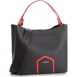 Torebka MONNARI - BAGB190-020 Black With Red. Czarne torebki klasyczne damskie Monnari, ze skóry ekologicznej. W wyprzedaży za 169,00 zł.