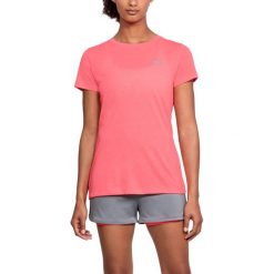 Topy sportowe damskie: Under Armour Koszulka damska Threadborne Train Twist różowe r. XS (1305409-820)
