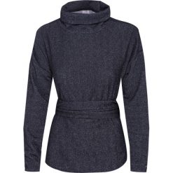 Bluza DEHA EXPRESSION Srebrny|Czarny. Szare bluzy damskie Deha, bez wzorów, z golfem, bez rękawów. W wyprzedaży za 120,00 zł.