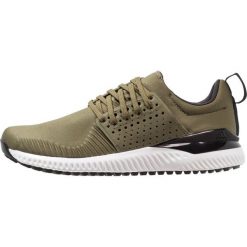 Adidas Golf ADICROSS BOUNCE Obuwie do golfa olive cargo/core black/footwear white. Zielone buty sportowe męskie marki adidas Golf, z materiału, na golfa. Za 549,00 zł.