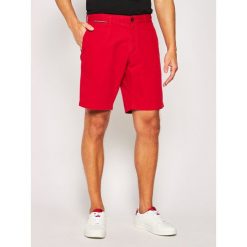 Szorty materiałowe TOMMY HILFIGER Brooklyn Light Twill MW0MW13536. Niebieskie spodenki i szorty męskie TOMMY HILFIGER, m, bez wzorów, z bawełny. Za 299,00 zł.