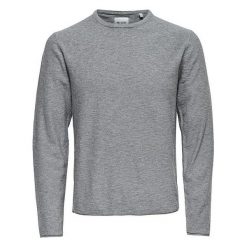 Only&Sons Męska Crew Neck Sweater Paldin Noos Średni Szary Melanż (Rozmiar M). Szare swetry męskie marki Only&Sons, m, bez wzorów, z bawełny, eleganckie, bez kołnierzyka, bez kaptura. W wyprzedaży za 74,00 zł.