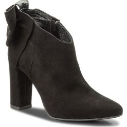 Botki KARINO - 2493/003-P Czarny. Fioletowe buty zimowe damskie marki Karino, ze skóry. W wyprzedaży za 239,00 zł.
