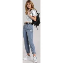 Niebieskie Jeansy Gomez. Niebieskie jeansy damskie Renee, s, z podwyższonym stanem. Za 119,99 zł.
