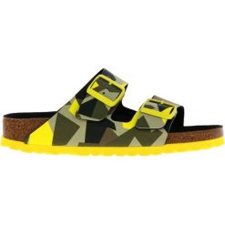 Birkenstock Klapki Arizona Yellow Multi Graphic. Żółte kapcie męskie Birkenstock. Za 198,00 zł.