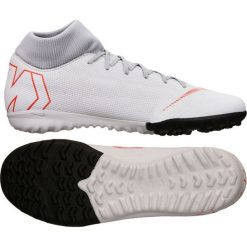 Buty piłkarskie Nike Mercurial SuperflyX 6 Academy Tf M AH7370-060. Białe buty sportowe męskie Nike, z materiału, bez zapięcia, do piłki nożnej. W wyprzedaży za 359,00 zł.