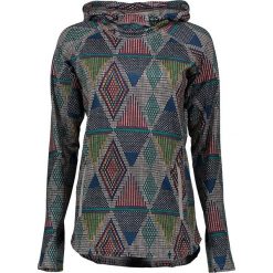 Swetry klasyczne damskie: Sweter „Crystal” w kolorze niebieskim ze wzorem
