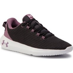 Buty UNDER ARMOUR - Ua W Ripple 3021187-006 Noir. Czarne półbuty damskie Under Armour, na co dzień, bez wzorów, z tworzywa sztucznego, bez obcasa, na płaskiej podeszwie, bez zapięcia. Za 279,95 zł.