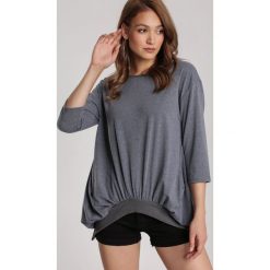 Ciemnoszara Bluza Criameia. Szare bluzy damskie Renee, xl, bez wzorów, bez rękawów, bez kaptura. Za 69,99 zł.