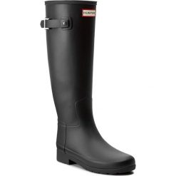 Kalosze HUNTER - Original Refined WFT1071RMA Black. Czarne kalosze damskie Hunter, z aplikacjami, z tworzywa sztucznego. Za 639,00 zł.