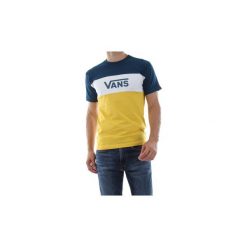 T-shirty z krótkim rękawem Vans VN0A45B7 RETRO ACTIVE SS. Niebieskie t-shirty męskie Vans, s, bez wzorów, retro, bez kołnierzyka, krótkie. Za 153,00 zł.