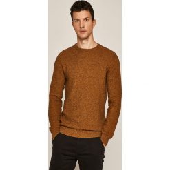 Medicine - Sweter Basic. Szare swetry męskie MEDICINE, s, bez wzorów, z bawełny, z okrągłym kołnierzem, bez kaptura. W wyprzedaży za 59,90 zł.