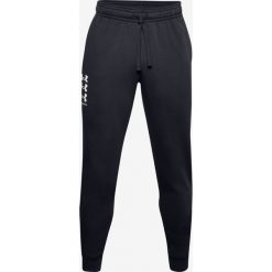 Under Armour Rival Flc Multilogo Spodnie dresowe Czarny. Czarne spodnie męskie Under Armour, na imprezę, m, bez wzorów, z bawełny. Za 240,95 zł.