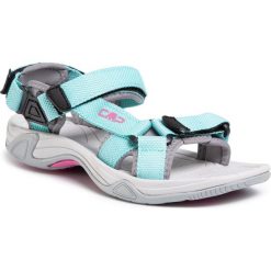 Sandały CMP - Hamal Wmn Hiking Sandal 38Q9956 Giada L454. Szare sandały damskie CMP, bez wzorów, z tworzywa sztucznego, sportowe, bez obcasa, bez zapięcia, outdoorowe. Za 129,00 zł.
