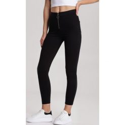 Czarne Spodnie Skinny Pisironis. Czarne spodnie damskie Renee, s, bez wzorów. Za 99,99 zł.