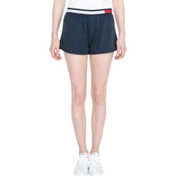 Tommy Hilfiger Szorty Niebieski. Niebieskie szorty damskie TOMMY HILFIGER, s, bez wzorów, z bawełny. Za 206,95 zł.