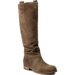 Buty zimowe damskie: Kozaki WOJAS – 7741-64 Beż