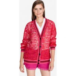 Pinko Rovigo 4 Cardigan Czerwony. Czerwone bluzy damskie Pinko, m, bez wzorów, z poliesteru. Za 1701,95 zł.