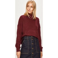 Only - Sweter. Brązowe swetry damskie ONLY, s, bez wzorów, z dzianiny, bez rękawów, bez kaptura. W wyprzedaży za 69,90 zł.