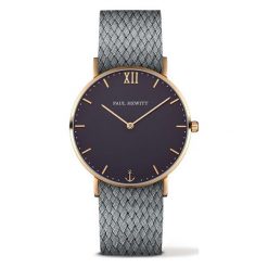 Zegarek unisex Paul Hewitt Sailor PH-SA-G-ST-B-18M. Szare zegarki męskie Paul Hewitt. Za 565,00 zł.