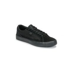 Buty DC Shoes LYNNFIELD M SHOE 3BK. Czarne trampki męskie marki DC Shoes, bez wzorów, bez zapięcia. Za 329,00 zł.