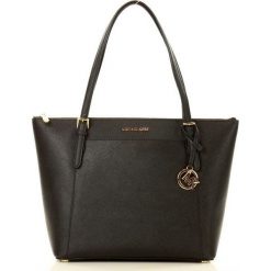 Markowa torebka shopper tote bag MICHAEL KORS - CIARA - BLACK. Czarne kuferki damskie Michael Kors, bez wzorów, bez dodatków. Za 1399,00 zł.