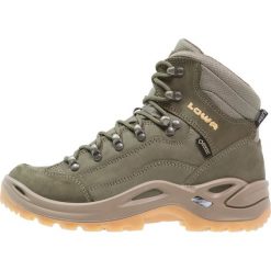 Lowa RENEGADE GTX MID Buty trekkingowe schilf/honig. Brązowe buty sportowe damskie Lowa, bez wzorów, ze skóry, sportowe, outdoorowe. Za 819,00 zł.