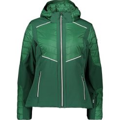 Kurtka narciarska w kolorze zielonym. Zielone kurtki sportowe damskie CMP Women, s, bez wzorów, z tkaniny, bez kaptura, narciarskie. W wyprzedaży za 529,95 zł.