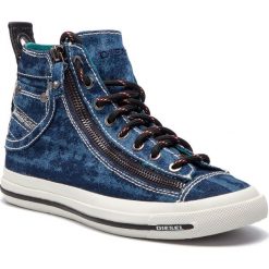 Sneakersy DIESEL - Expo-Zip W Y01751 P2088 T6316 Vallarta Blue. Niebieskie półbuty damskie Diesel, z gumy. W wyprzedaży za 659,00 zł.