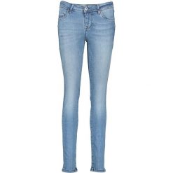 Dżinsy "Jasmin" - Skinny fit - w kolorze błękitnym. Niebieskie jeansy damskie Mustang, l. W wyprzedaży za 177,95 zł.