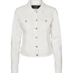 Vero Moda Damska kurtka VMHOT SOYA LS DENIM JACKET MIX NOOS Bright White (rozmiar M). Białe kurtki damskie Vero Moda, m, bez wzorów, z denimu, bez kaptura. W wyprzedaży za 87,00 zł.
