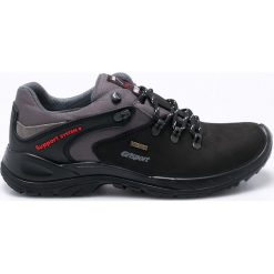 Grisport - Buty 11106N191G. Czarne buty skate męskie marki Grisport, na zimę, ze skóry, na sznurówki, outdoorowe. W wyprzedaży za 199,90 zł.