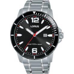 Zegarek Lorus RH959JX9 męski srebrny. Szare zegarki męskie Lorus, srebrne. Za 249,00 zł.