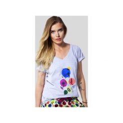 SAMBACA Forest Life - Tshirt. Szare piżamy damskie Meet the llama, m, z nadrukiem, z elastanu, bez rękawów. Za 89,00 zł.