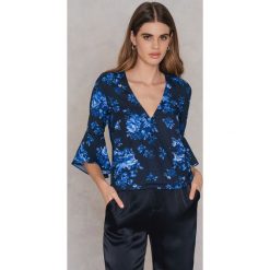 Bluzki damskie: FAYT Bluzka Harlem – Black,Blue,Multicolor