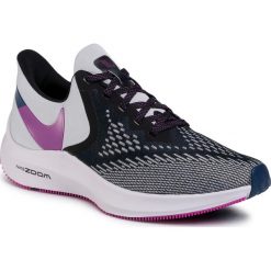 Buty NIKE - Zoom Winflo 6 AQ8228 006 Black/Vivid Purple/Photon Dust. Czarne buty sportowe damskie Nike, bez wzorów, z tworzywa sztucznego, sportowe, do biegania, nike zoom. Za 419,00 zł.