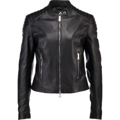 Kurtki damskie: Belstaff MOLLISON Kurtka skórzana black
