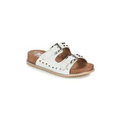 Klapki Cassis Côte d'Azur KALINA. Szare klapki damskie marki Emporio Armani, l, z nadrukiem, z bawełny, z okrągłym kołnierzem. Za 151,20 zł.