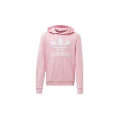 Bluzy Dziecko adidas Bluza z kapturem Trefoil. Różowe bluzy chłopięce marki Adidas, z kapturem. Za 199,00 zł.