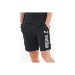 Spodenki Gym & Pilates męskie. Czarne spodenki sportowe męskie Puma, xl, bez wzorów, z bawełny, sportowe, na jogę i pilates. Za 64,99 zł.