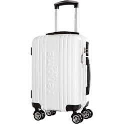 Walizki: Walizka w kolorze białym – 35 l