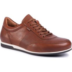 Sneakersy GINO ROSSI - MI08-C666-667-04 Brown. Pomarańczowe sneakersy męskie Gino Rossi, bez zapięcia. Za 279,99 zł.