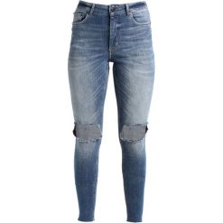 Cheap Monday HIGH SKIN PCW, CARE OFF C/O Jeans Skinny Fit cut blue. Niebieskie jeansy damskie bootcut marki Cheap Monday, z bawełny. W wyprzedaży za 149,50 zł.